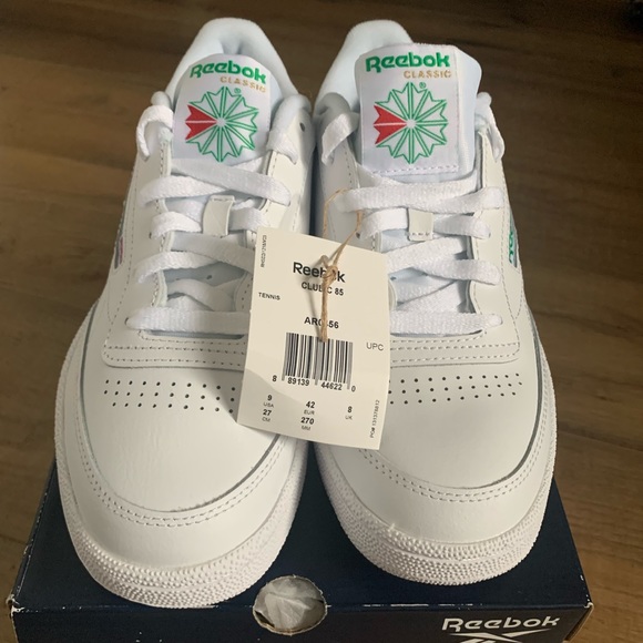 Reebok Club C 85 men’s green size 9 brand new and never worn. - Picture 3 of 10